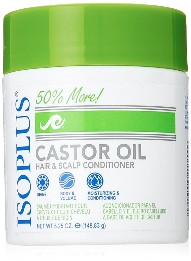 Isoplus Castor Oil Hair/Scalp Conditioner, 5.25 Ounce - Image 1